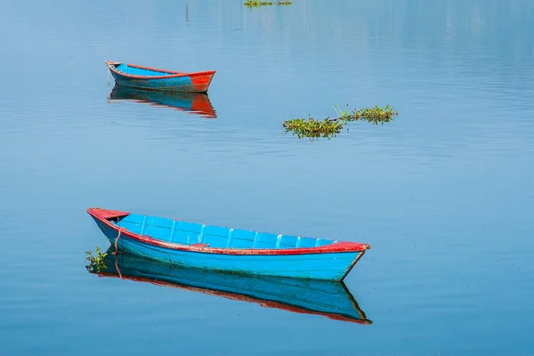 Pokhara Nepal Circa Noviembre 2013 Vista Del Lago Pokhara Hacia —  Fotos de Stock