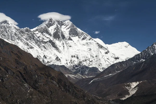 Namche Bazar Nepal Circa October 2013 View Himalayas Lhotse Namche — Stock Photo, Image