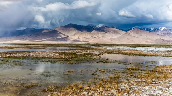 Vacker Utsikt Över Karakulsjön Pamir Tadzjikistan — Stockfoto