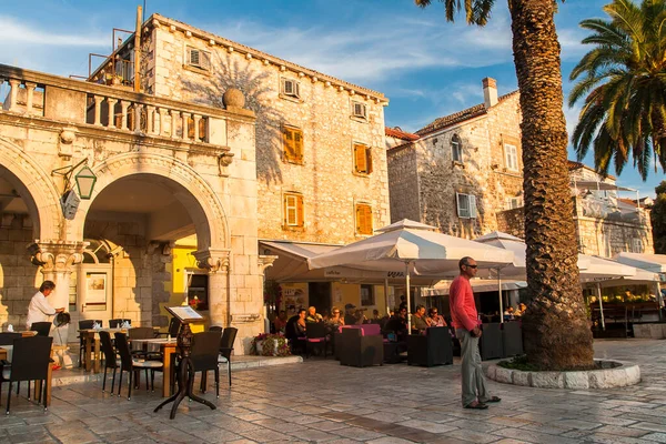 Beautiful View Town Hvar Island Hvar Croatia Circa September 2016 — Stock Photo, Image