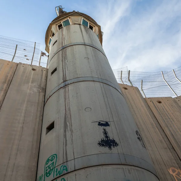 Bethlehem Israel Circa Mai 2018 Barriere Oder Mauer Israelischen Westjordanland — Stockfoto