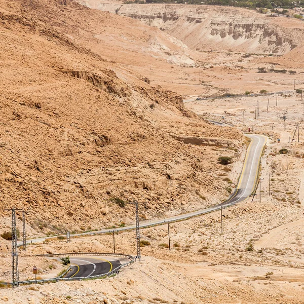 Nagev Israel Circa May 2018 View Road Negev Desert Circa — Stock Photo, Image
