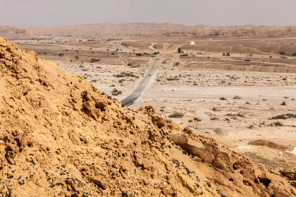 View Road Negev Desert Israel — Stock Photo, Image