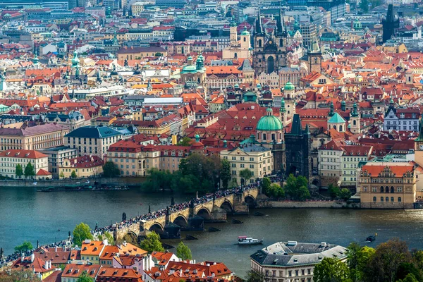 Prague República Checa Circa Maio 2017 Vista Cidade Praga Capital — Fotografia de Stock