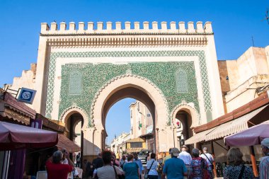 FES, MoroCCO - CRCA EPTESİ 2014: Fe 'deki eski Medine' ye bakış