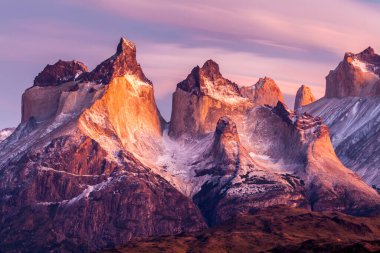 Torres Del Paine Ulusal Parkı, Şili.