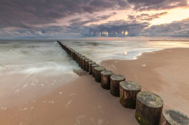 Noechorze 'daki Polonya Baltık Denizi manzarası güzelmiş..
