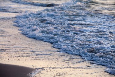 Niechorze 'daki Polonya Baltık Denizi manzarası güzel..