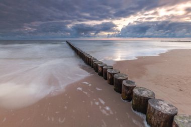 Noechorze 'daki Polonya Baltık Denizi manzarası güzelmiş..