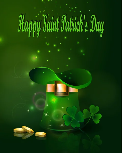 Achtergrond van de St Patricks Day — Stockvector