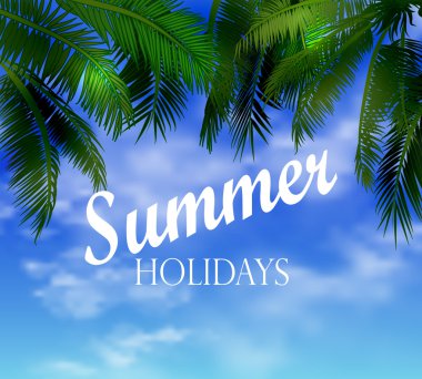 tropikal vektör arka plan