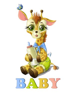 Şirin Bebek zürafa
