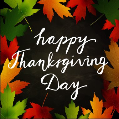 Şükran günün kutlu olsun