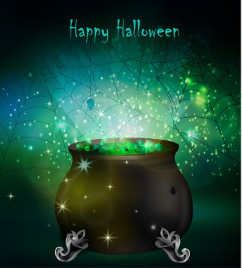 Halloween cadı kazanı