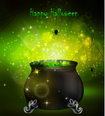 Halloween cadı kazanı