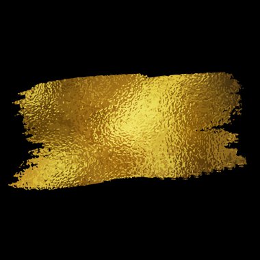 Altın doku boya leke illüstrasyon
