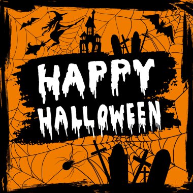 Mutlu Cadılar Bayramı hanwritten