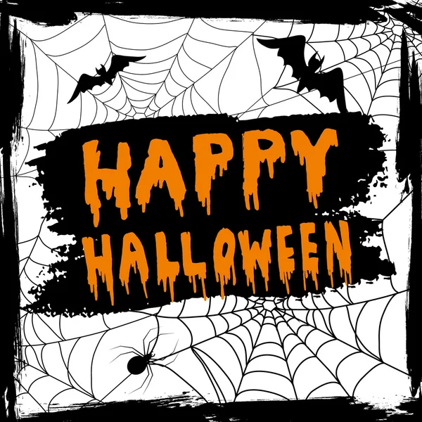 Feliz Halloween escrito a mano — Archivo Imágenes Vectoriales
