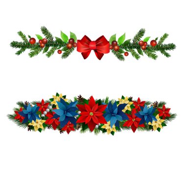 Noel Holly süsleme vektörünü brunch 'lıyor