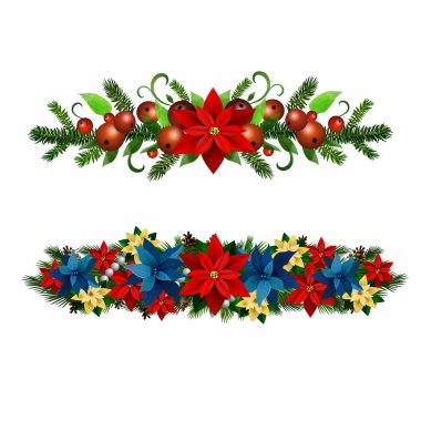 Noel Holly süsleme vektörünü brunch 'lıyor