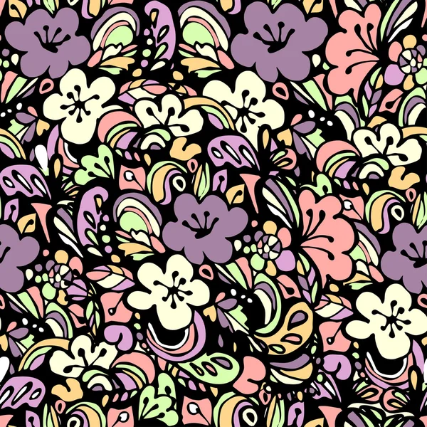 Floral pattern pink — Stock Vector