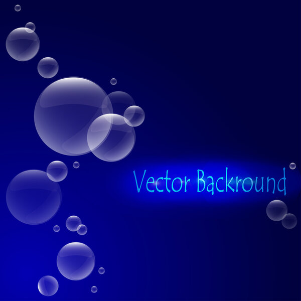 Bubbles background sky