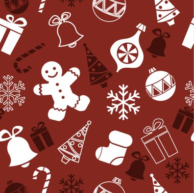 Dikişsiz Noel arka plan