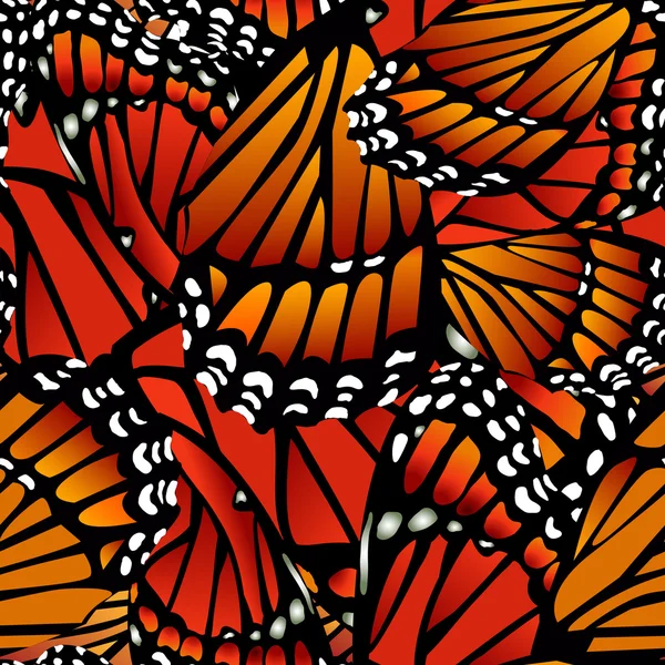 Modèle de papillon sans couture — Image vectorielle