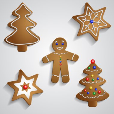 Zencefil Ekmek adam ağaç ve yıldız