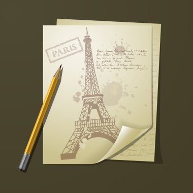 Beyaz kağıda birden çok sayfa