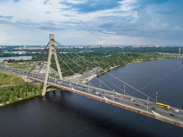 Norra Bron Kiev Flygdrönare — Stockfoto