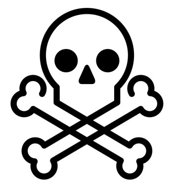 Kurukafa ve Kemik Simgesi