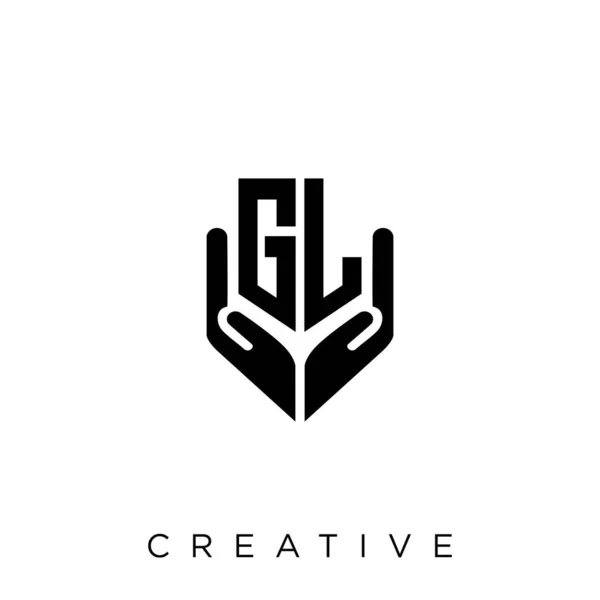 Kalkanı Logo Tasarımı Vektör Simgesi Lüksü — Stok Vektör