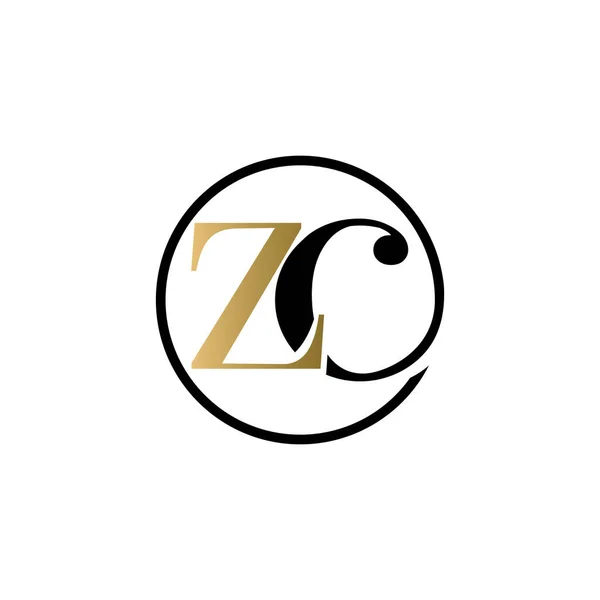 Πολυτελές Λογότυπο Σχεδιασμό Διάνυσμα Εικονίδιο Κύκλο Σύμβολο — Διανυσματικό Αρχείο