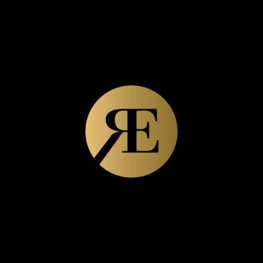 Lüks logo tasarım vektör simgesi