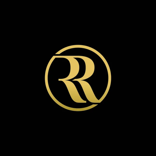 Luxury Logo Design Vector Icon Symbol — Stock Vector