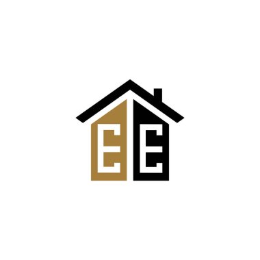 ev logosu tasarımı vektör lüksü
