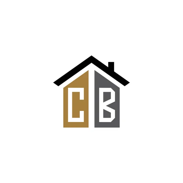 Home Logo Design Vector Luxury — Stock Vector