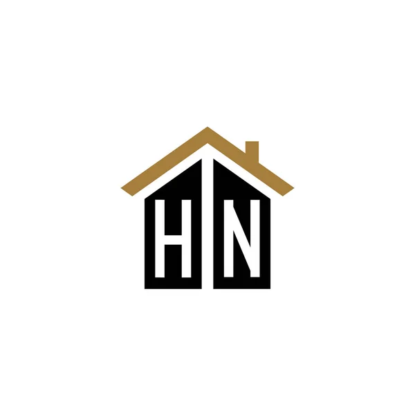 Casa Logo Vettore Design Lusso — Vettoriale Stock