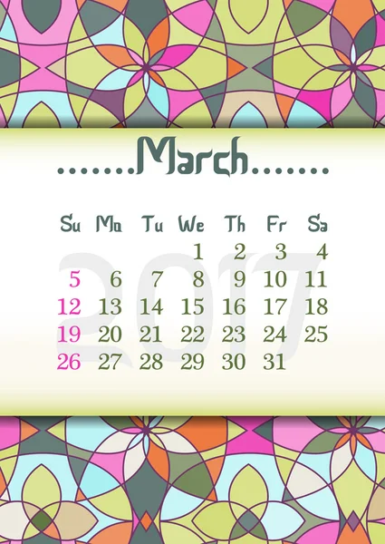 Arka plan ile Doğu süsleme. Mart