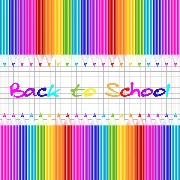 Back to school — Stock Vector