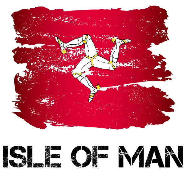 Adam bayrağı üzerinden fırça darbeleri