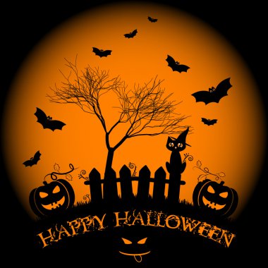 Cadılar Bayramı tatil resmi tema üzerinde. Mutlu Cadılar Bayramı için dilek. Hediye ver yoksa karışmam