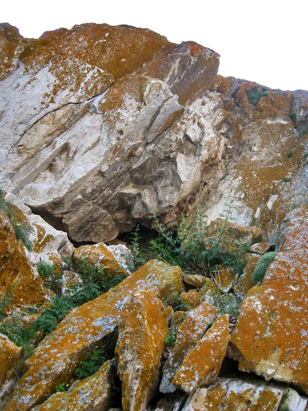 Natura del lago Baikal. Ceppi di rocce — Foto Stock