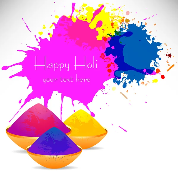 Kaotik sıçraması ve açıkları ile renkli arka plan. Renkler Holi Festival
