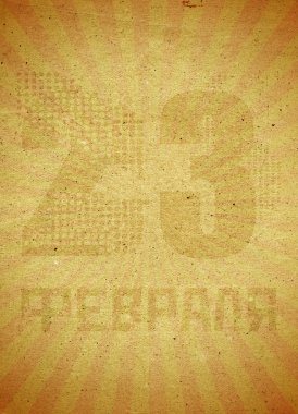 Stilize kağıdı çizgili arkaplan Anavatan Defender gün için