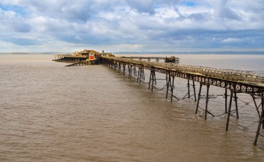 Weston-super-mare sahipsiz Birbeck iskelede