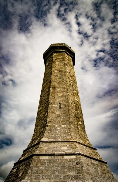Härdiga monumentet på Black Down på Porchester nära Dorchester i Do — Stockfoto