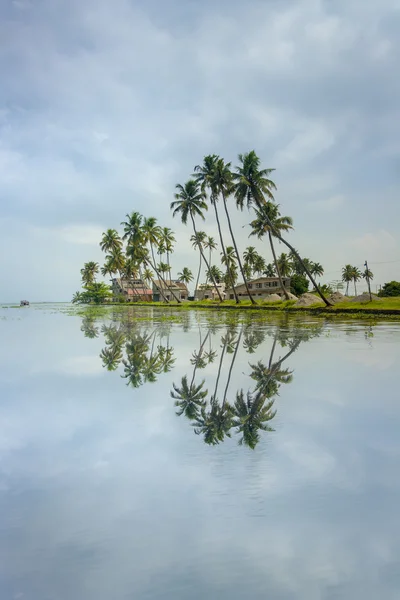 Kerala su yolları ve tekneler