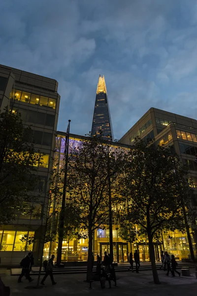 City of London Skyline at Dusk — Stock Photo, Image